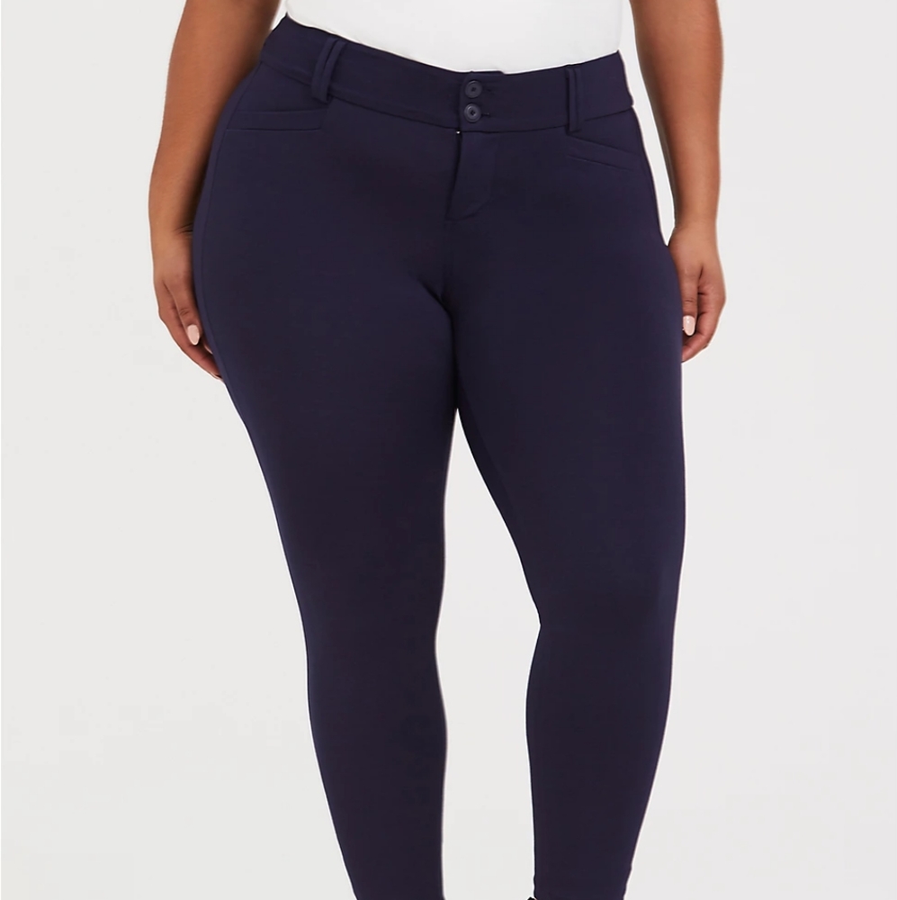 Studio Ponte Ankle Stretch Dress Pants